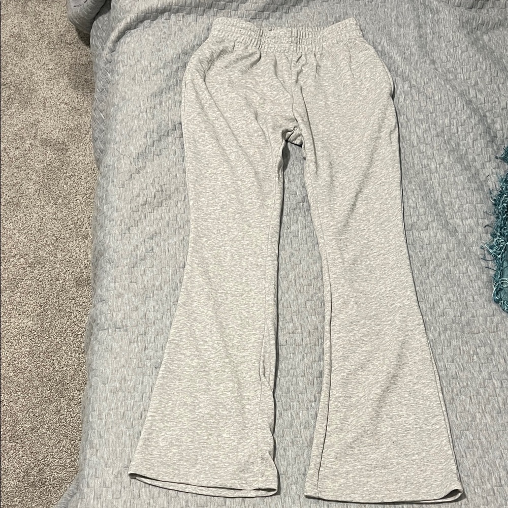 Women’s Gray Flared Pants